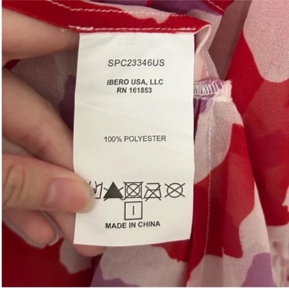 NWT Patbo Windflower Floral Mini Robe Dress - Picture 8 of 8